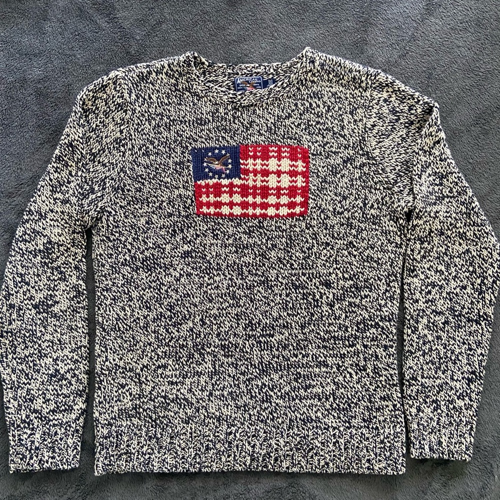Ralph Lauren’s American Living Knit Flag Sweater